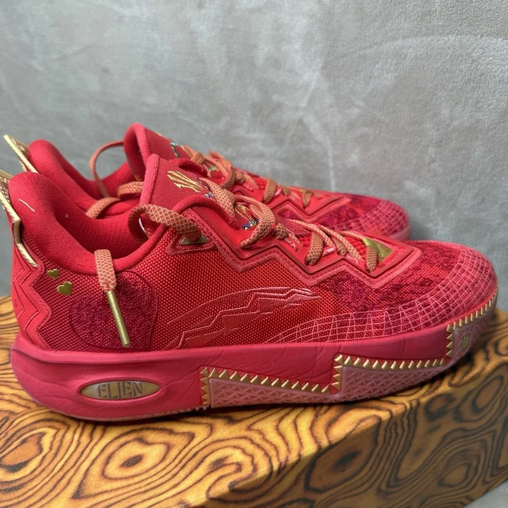ANTA KAI 2 KYRIE IRVING Size 11 Mothers Day Red Authentic OG Sneaker Room Box